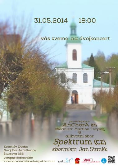 Einladung zum konzert 31.5.2014 - Obertonchor Spektrum und AnChorA