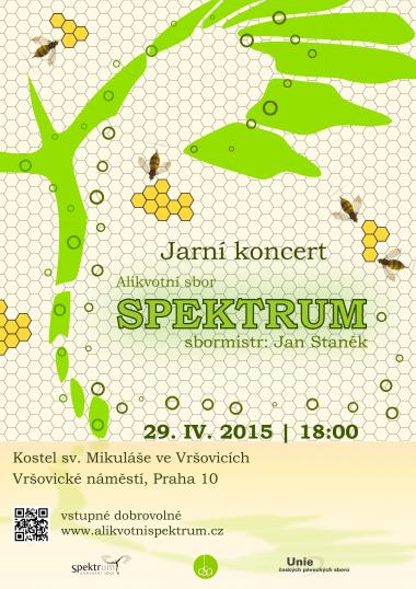 Overtone Choir Spektrum - invitation to concert 29.4.2015