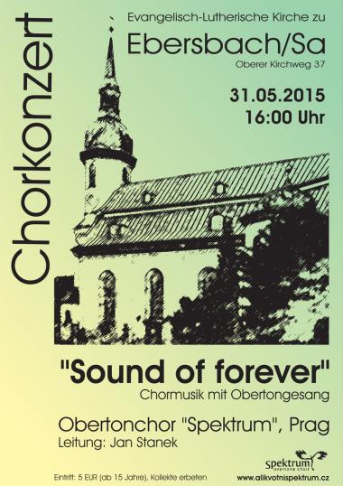 Overtone choir Spektrum - invitation to concert 31.5.2015
